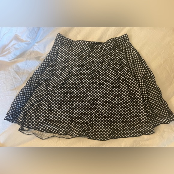 Aritzia Talula checked mini skirt - Picture 1 of 3